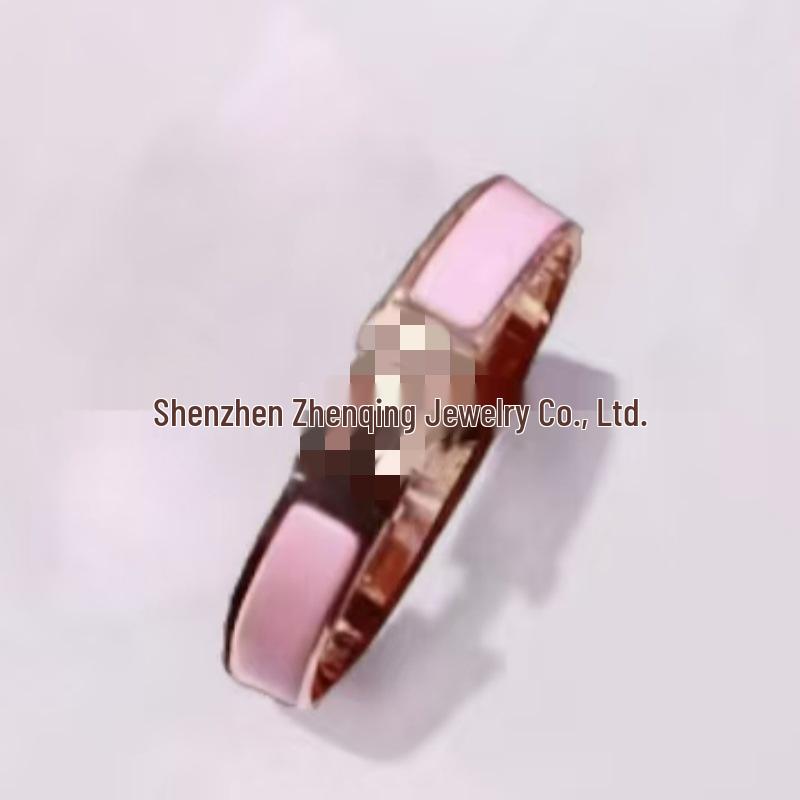 Náramek s písmenem H pozlacený 18k smaltovaný - Klasická móda, Více barev, Ideální pro páry