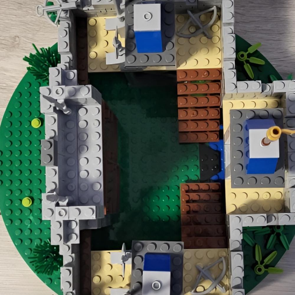 468Pcs Medieval Castle Modular Buildings, Creative Construction Castle Building Blocks Sets Bricks Toys Room Decor Gifts