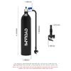 CYCLAMI 1.2L Aluminum Alloy MTB Road Inflator Tyre Air bottle Tire Booster With Valve Gas Cylinder For Bike Tubeless 29" Tire