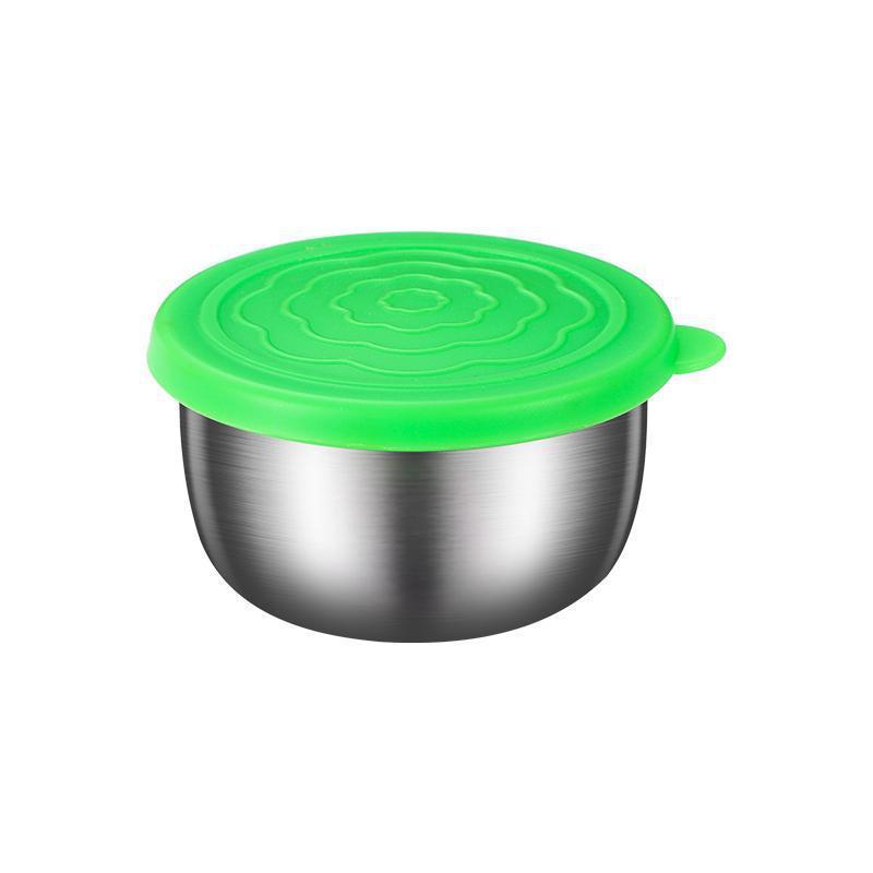 Stainless Steel Food Containers With Leakproof Lids - Dishwasher Safe Salad Dressing Cups For Meal Prep Bento & Picnic