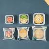 100pcs Frosted Mooncake Packaging Bag Moisture-proof Handmade Gift Bag  DIY Baking