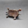 Vintage Copper Bagua Feng Shui Dragon Turtle Statue Desk Small Ornament Home Decoration Craft Accessories Animal Figurine