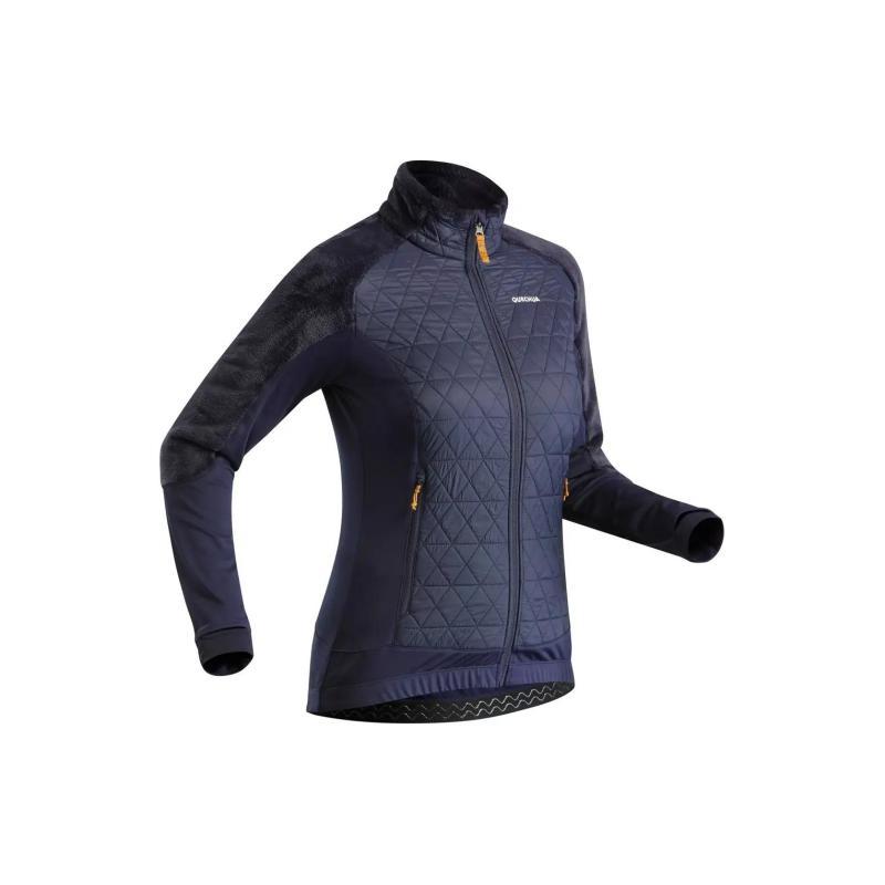 

DECATHLON SH900 Zipper Design Stand Up Ralan Long Sleeve Jacket Women s Blue Black XS