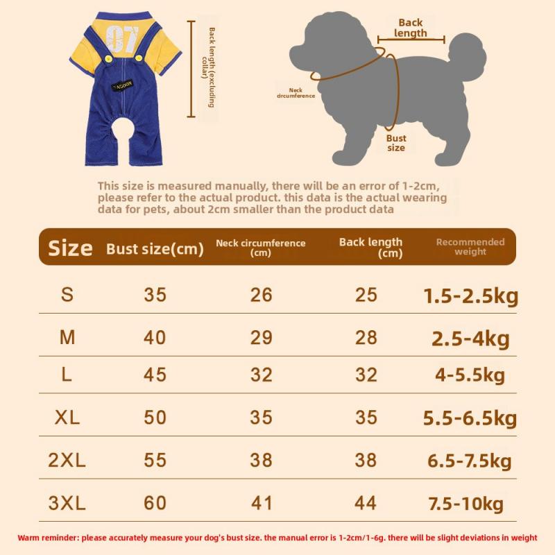 Spring Summer Pet Dog Clothes Harness Style with Leash Attachment Four-Legged Clothes for Small and Medium Dogs Cute Dog Clothes