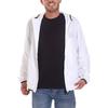 Emporio Armani Solid Color Hooded Long Sleeve Sweatshirt Men Tops White 8NPB04-PNN7Z-1100