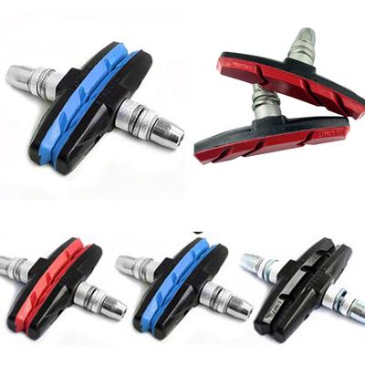 2pc Durable Bicycle Cycling Bike V Brake Holder Pads Shoes Blocks Black