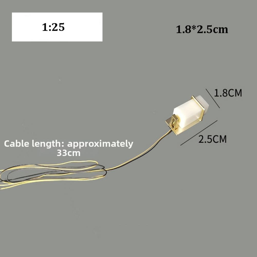 1:20 1:25 Floor Lamp Plastic Dollhouse Miniatures Accessories Toy  Children Gift