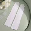 Women Tulle Glove Detachable Sheer Sleeve Cuffs for Wedding Gown Dress Bridal False Sleeves Decorative Sleeve
