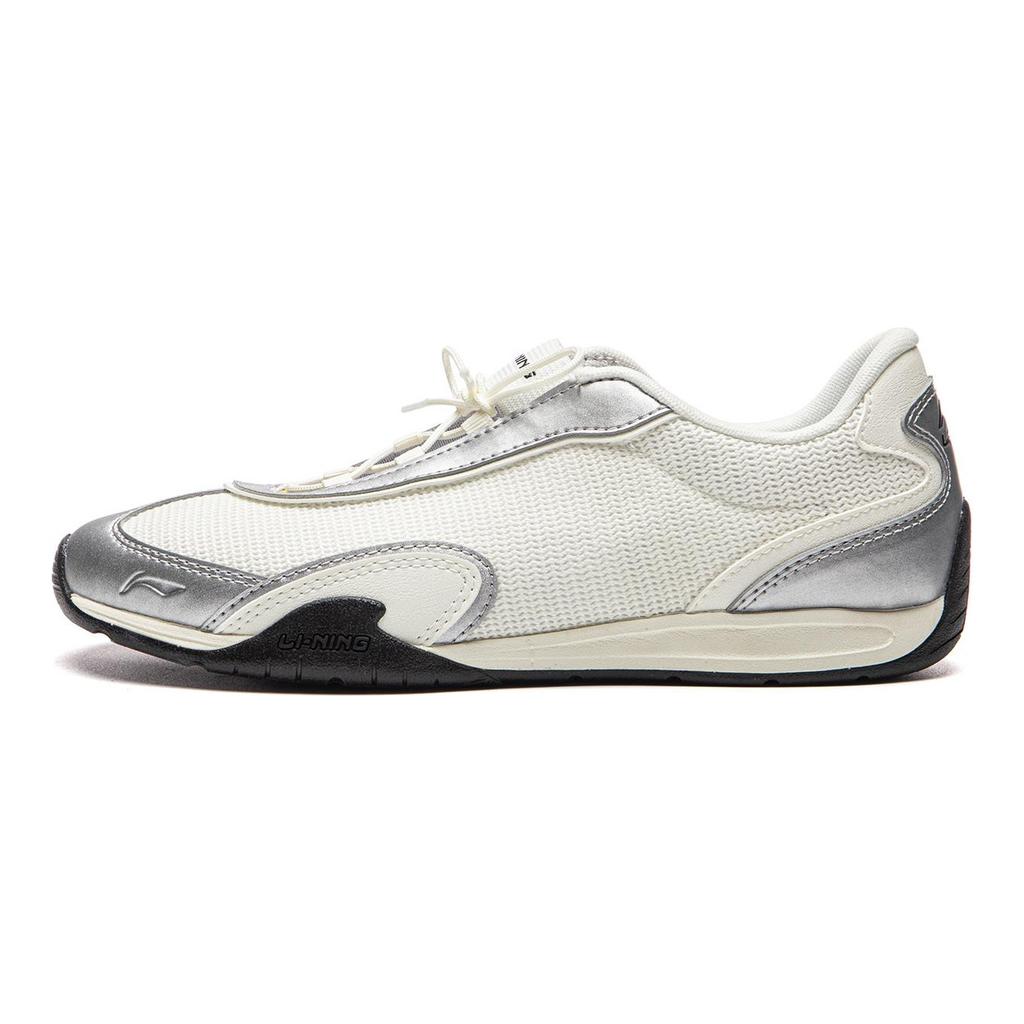 Li Ning Film Cortez Breeze Slip Resistant, Abrasion Resistant, Lightweight Low Top German Army Trainers Women's AGCW214-6