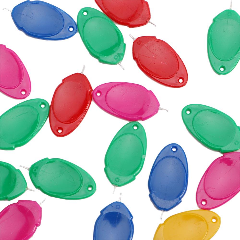 Sewing Needle Assists Hand Sewing Needle Threader Wire Loop Sewing Tools Plastic Threader Tool