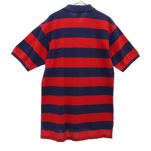 unused Polo by Ralph Lauren border Short sleeve Polo shirt XL Fawn Men's Used