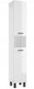 Free-standing Bathroom Column, White Gloss, 174x30 Cm MEA