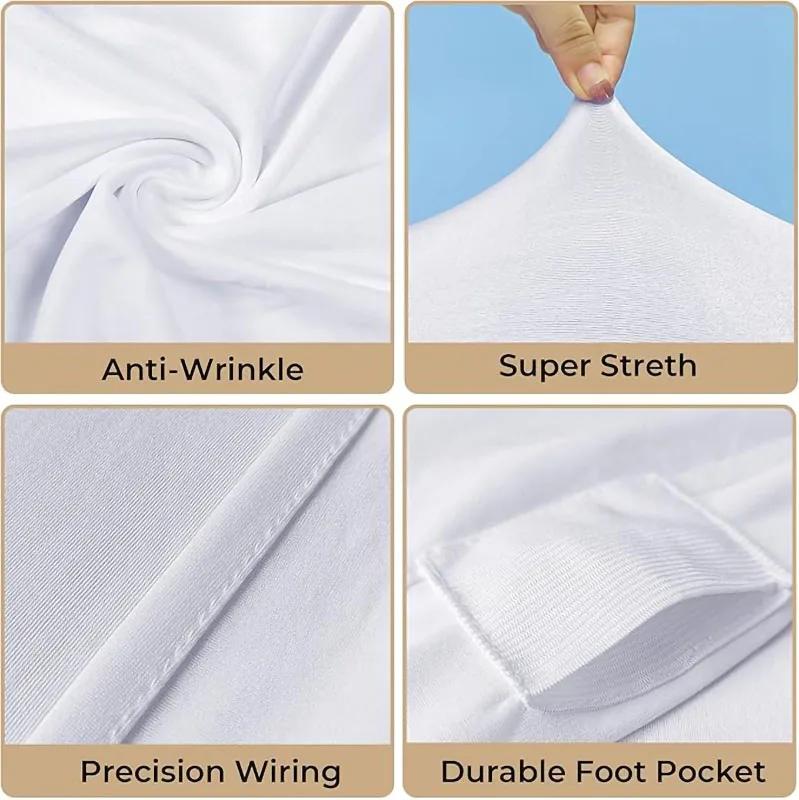 10-1PC Wedding Chair Covers Spandex Stretch Slipcover Restaurant Banquet Hotel Dining Party Celebration Universal Chair Cover