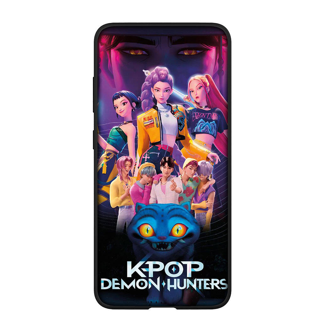 Pouzdro na telefon pro iPhone 17 16 15 Plus X Huawei P30 P20 Lite Redmi Note 14 12 11 13 Pro Max OPPO A60 A80 A40 A18 KPop Saja Demons Boys Hunters Jinu Kryt