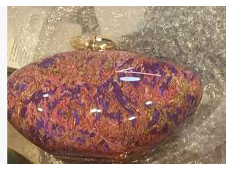 Chic Marmor Akrylväska: Elegant Gåsäggsdesign, Mångsidig Handhållen eller Crossbody Kvällsaccessoar