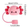 1PC Silicone Sealing Straw Plug Reusable Drinking Dust Cap Cartoon Plugs Tips Cover Suit Kitchen Cup DIY Accessories