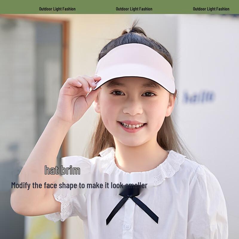 Детская летняя уличная шляпа-козырек от солнца