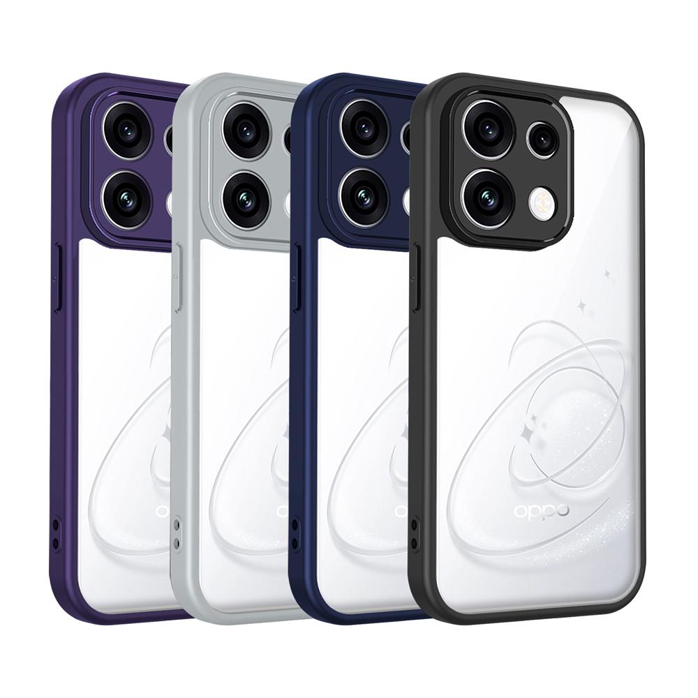 KEYSION Transparent Phone Case for OPPO Reno16 Pro 5G Soft Silicone+PC HD Clear Shockproof Phone Back Cover for OPPO Reno16 F 5G