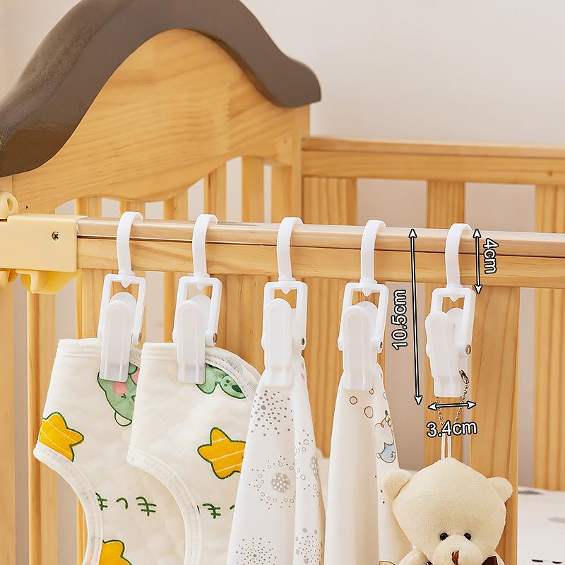 

Корзины для хранения всякой всячины для детской кроватки Бутылочки для кормления Подгузники Органайзер Коробка Нагрудники Зажимы для кровати Пластиковая корзина для хранения мелких предметов