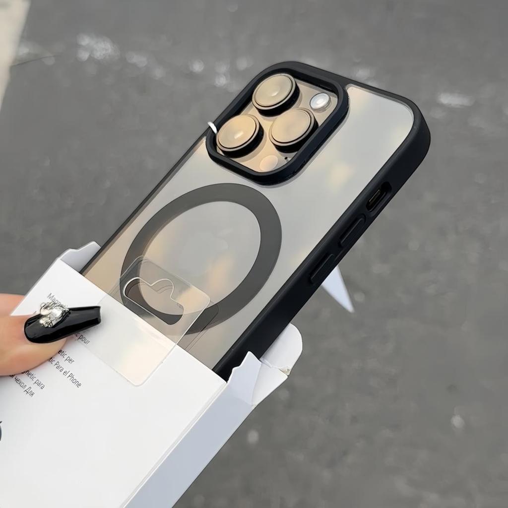 Magnetic For Magsafe Wireless Charge Case For iPhone 17 16 15 14 Plus 13 12 11 Pro Max 17Air Shockproof Armor Bumper Clear Cover