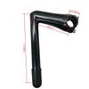 Bike Handle Bar Stem Aluminum Alloy Lightweight Component Gooseneck Shape Stem Bicycle Quill Stem 25.4mm Handlebar for Road Bike