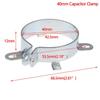 1Pcs Fastening Clamping Ring Capacitor Clip Tin Plated Fixing Bracket Durable Mounting Clamp