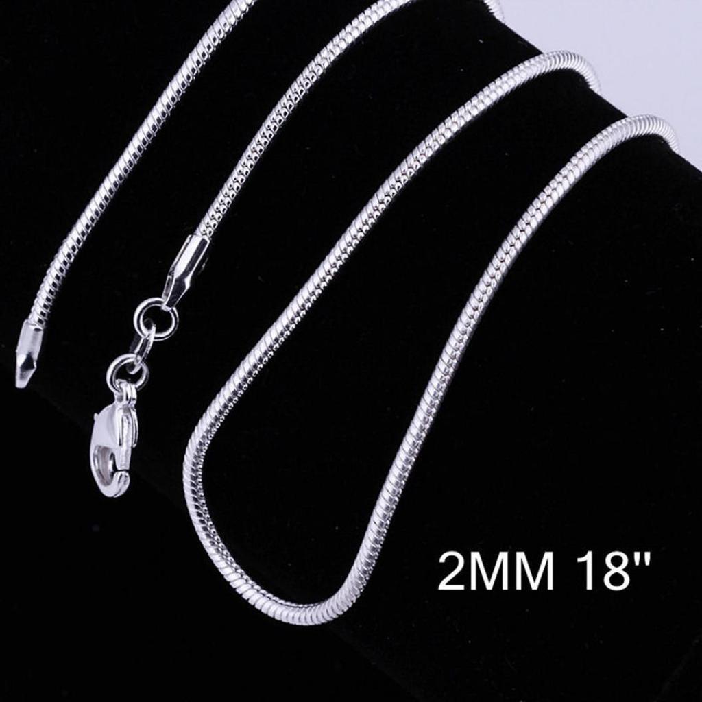 Women Fashion Snake Chain Necklace Jewelry