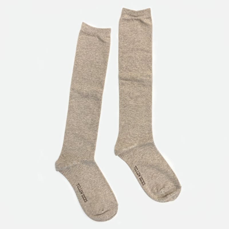 YELLOWSOCKS KNEE SOCKS COCOA