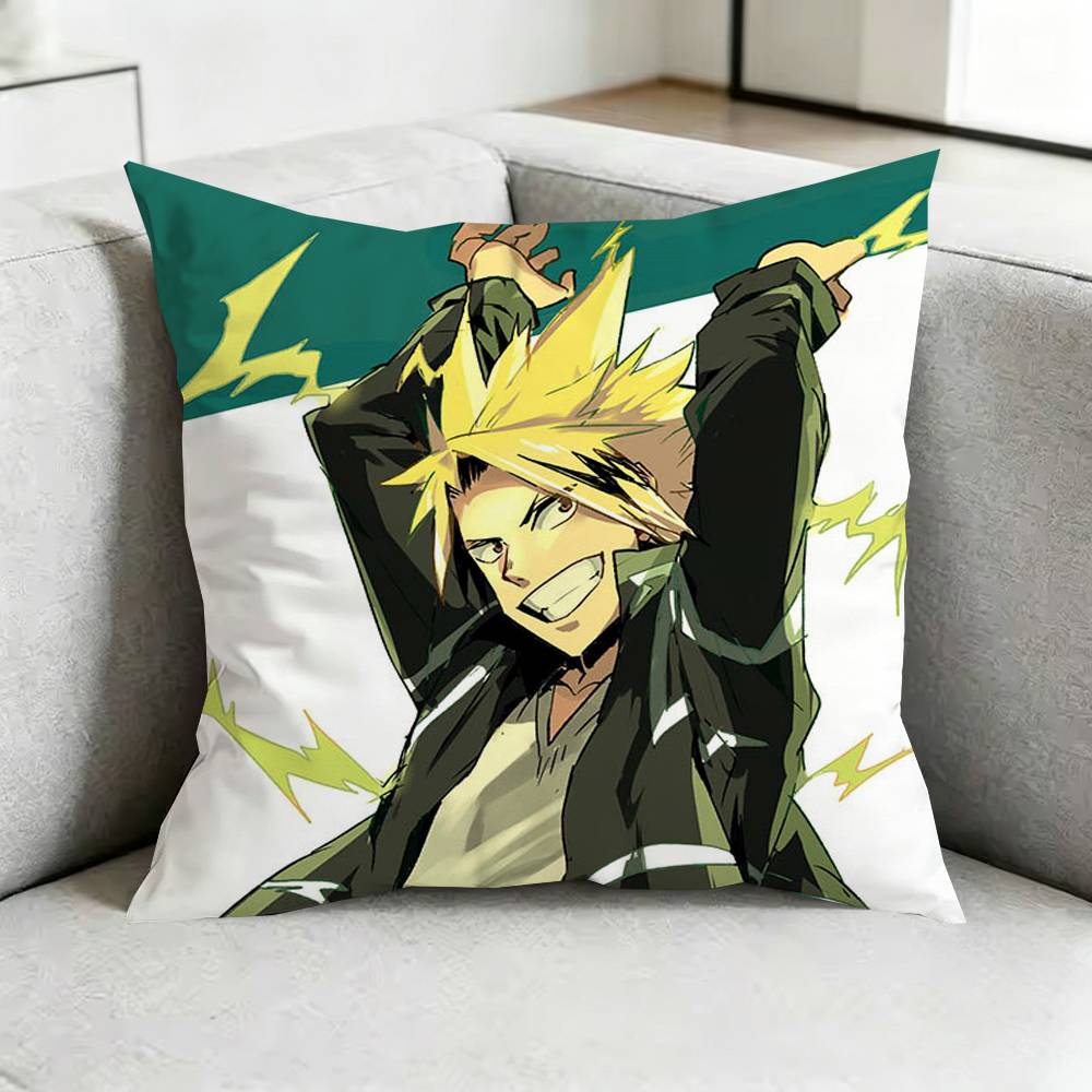 My Hero AAcademia Square DoubleSided printed Pillow Case Bedroom Bedside Pillow Sofa Cushion Cover Gift