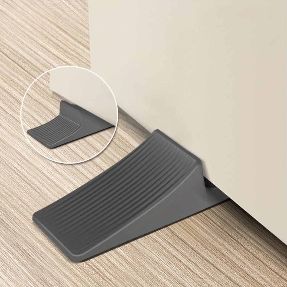 Dual Head Available Door Stopper Soft Wedge Non Scratch Protective Door Stop for Various Floor Types Home Improvement Dodgers