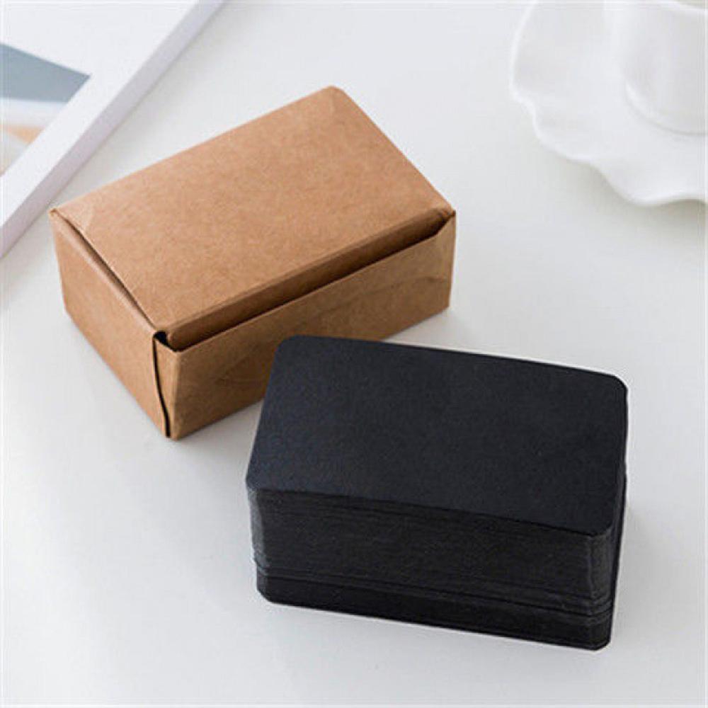 100Pcs 5.3*9cm Blank Card For Business Cards For Message And Book Name Blank Cards For Business Card Message Cards 300gsm