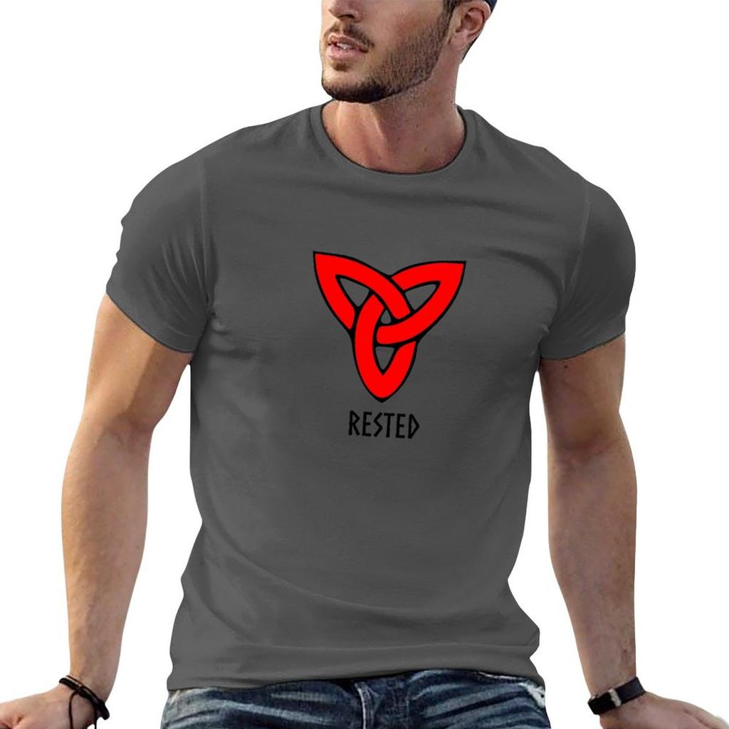 Rested (Black Font) Tshirt Funny T Shirts Unisex T Shirt For Unisex Tshirt