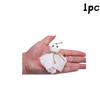 1/6pcs Halloween Hanging White Ghost Ornaments Mini Ghost Doll Halloween Party Home Decoration Haunted House Yard Party Supplies