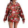 Hoodies For Women Oversized Winter Plush Cute Sweatshirts Pullover Trendy Fall Winter Clothes