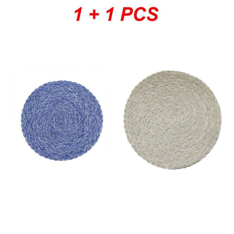 

2/3 шт. Подставка под чашку Без плесени Не боится горячих рук Термостойкий Экологичный Изоляционный коврик Ручная вязка