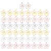 50 PCS Alloy Hollow Flower Charm Flower Pendant Hollow Flower for Jewelry Making