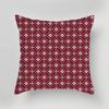 Red Plaid Simple Printed Pillowcase Office Sofa Cushion Cover Luxury Home Decoration Cushion Cover