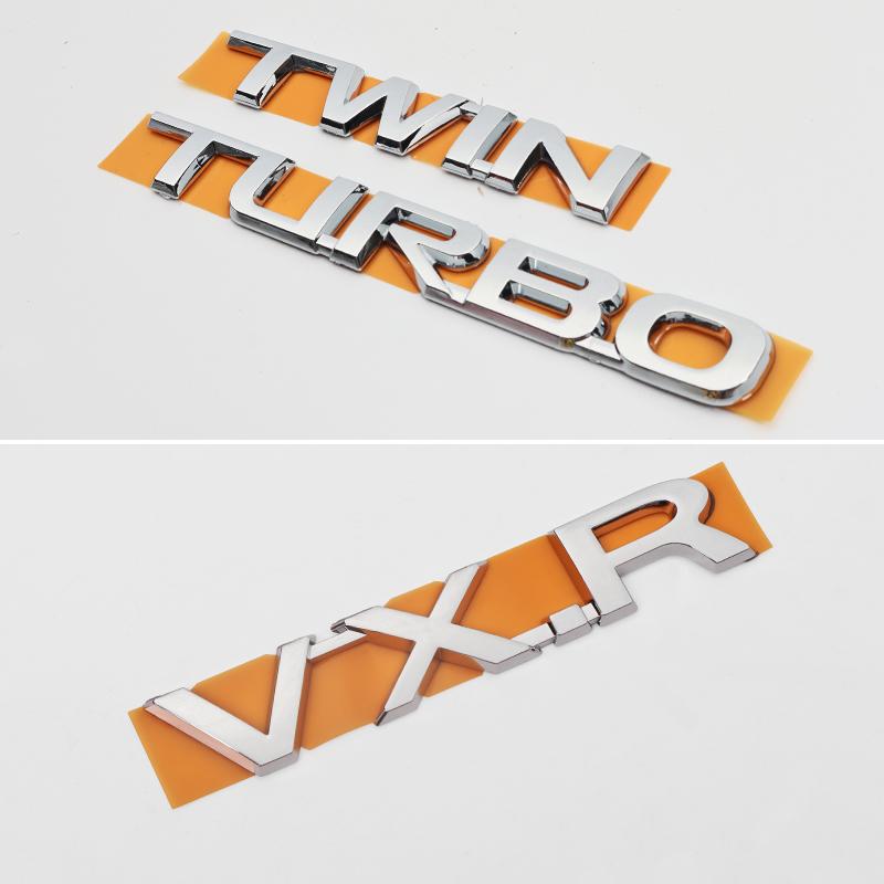 For 2025 Toyota Land Cruiser 300 Exterior Car Decoration Accessories LC300 Twin Turbo vxr Letter Sticker Tailgate emblem Tuning YU6