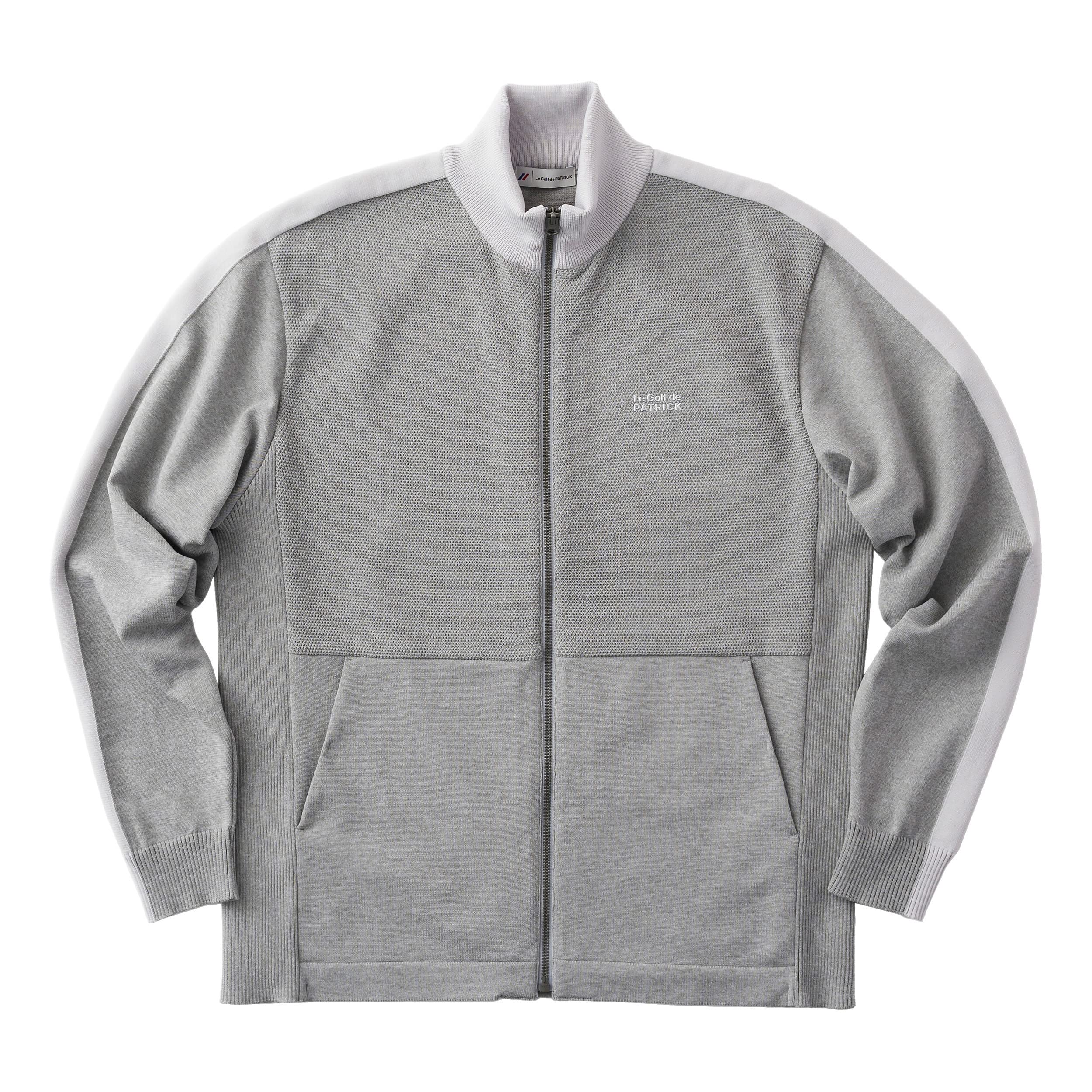 

Blouson Golf Amossa Nylon Knit Blouson Gray GRY LL [Patrick] [P Men s 222-414 сірий колір