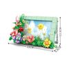 Creative Simulation Of Flower Bonsai Flower Basket Tabletop Decoration Building Blocks Bricks Toys Gifts