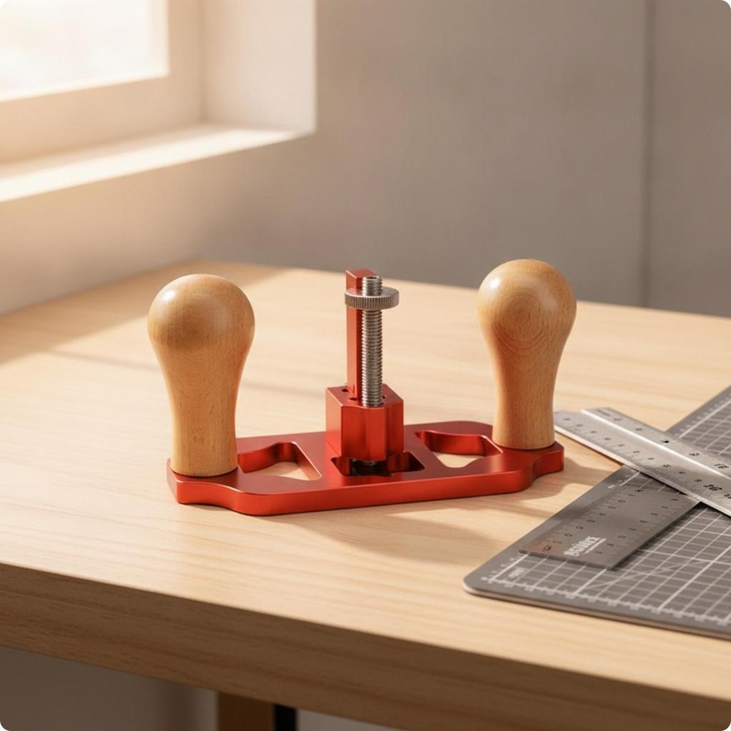 Hand Router Plane Adjustable Aluminum Alloy Grooving Tool for