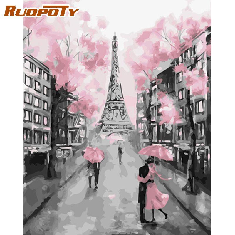 

Картина для раскрашивания по номерам 40x50CM NO Frame