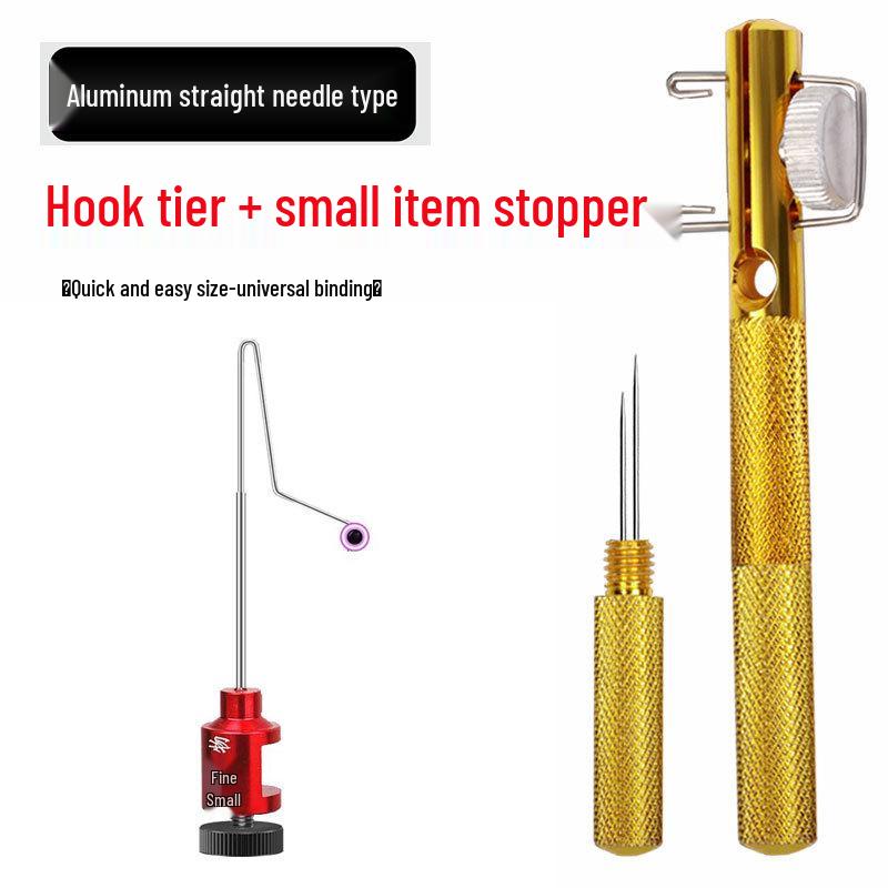 Quick Hook Tying Tool: Manual Knot & Inner Line Guide for Fishing Hooks