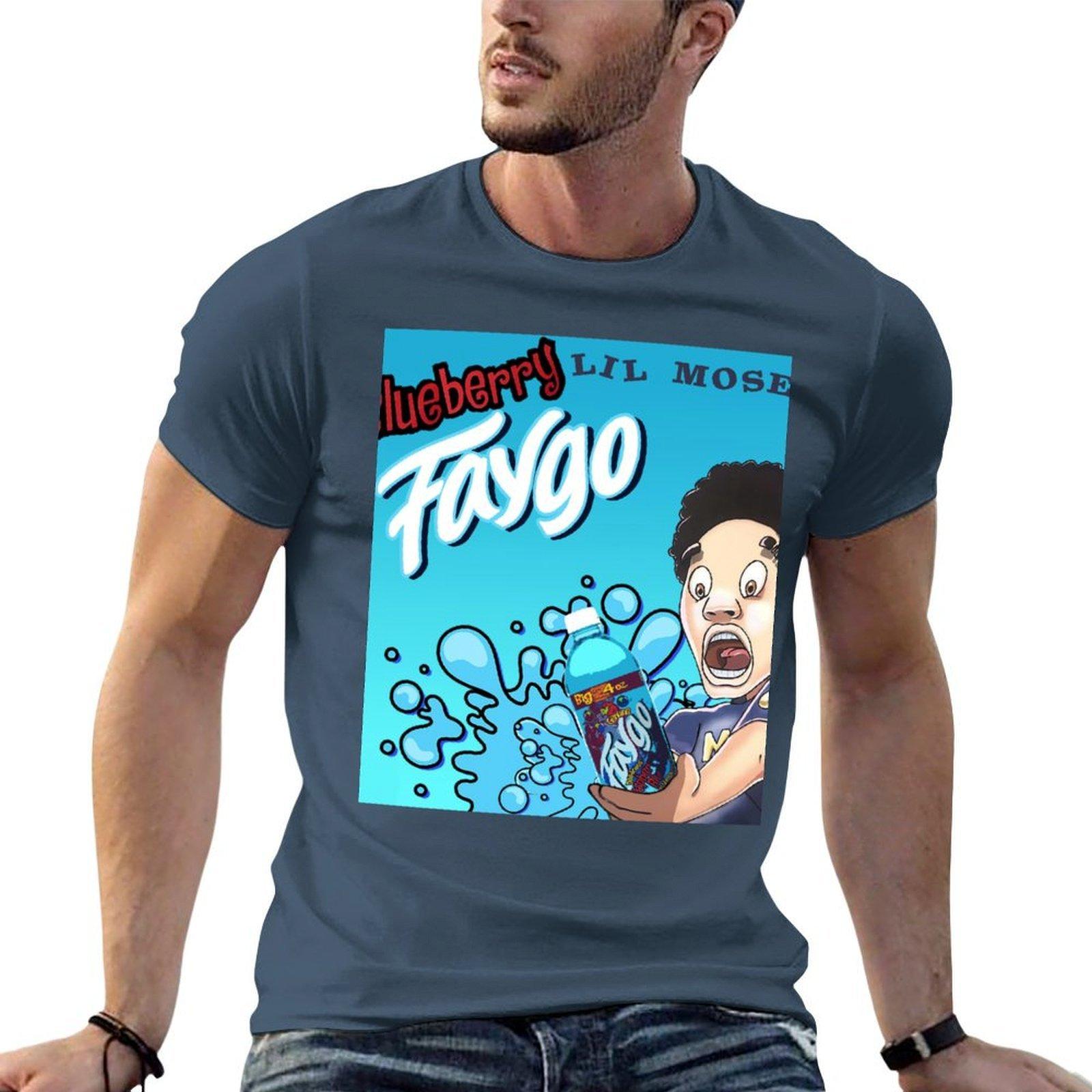 Blueberry Faygo Lil Mosey T Shirt Tshirt Modern Style Print Tshirt S