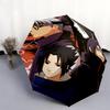 Naruto pattern, automatic folding umbrella, portable and foldable design, 8 ribs, a Christmas or birthday gift.