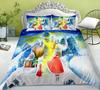 3D Christmas Bedding Set, Bedroom Bedding, Pillowcase, Bedding AU/EU/US Full Size Home Decoration