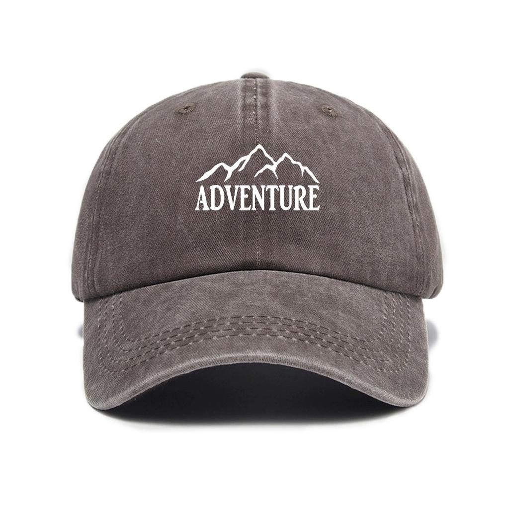 Adjustable Breathable Unisex Baseball Cap Simple Urban Print Hat