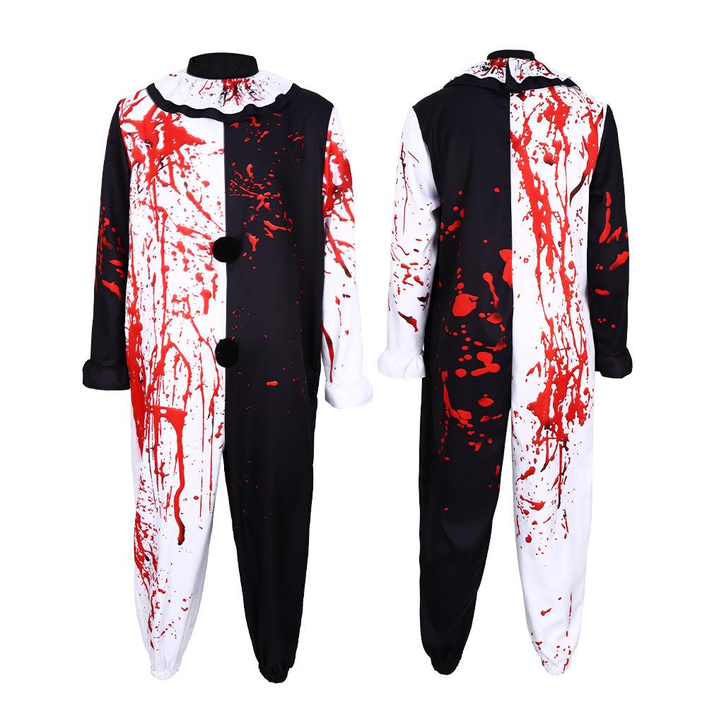 Halloween Costume Clown Cosplay Clown Costume Stage Performance Costume