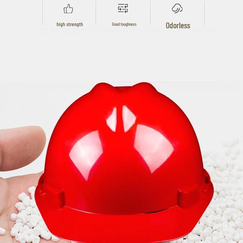 Thickened Safety Helmet, National Standard, Insulated for Construction, Customizable Text Option LD-V Safety Helmet