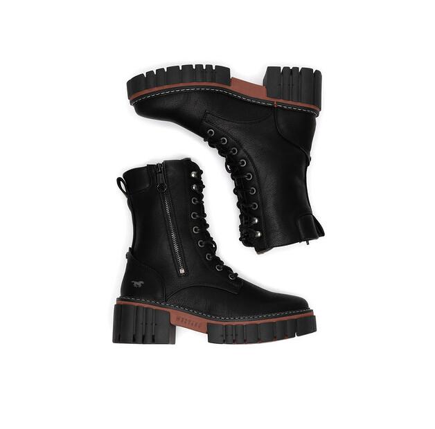 Ботильоны Mustang 1447-504, черные